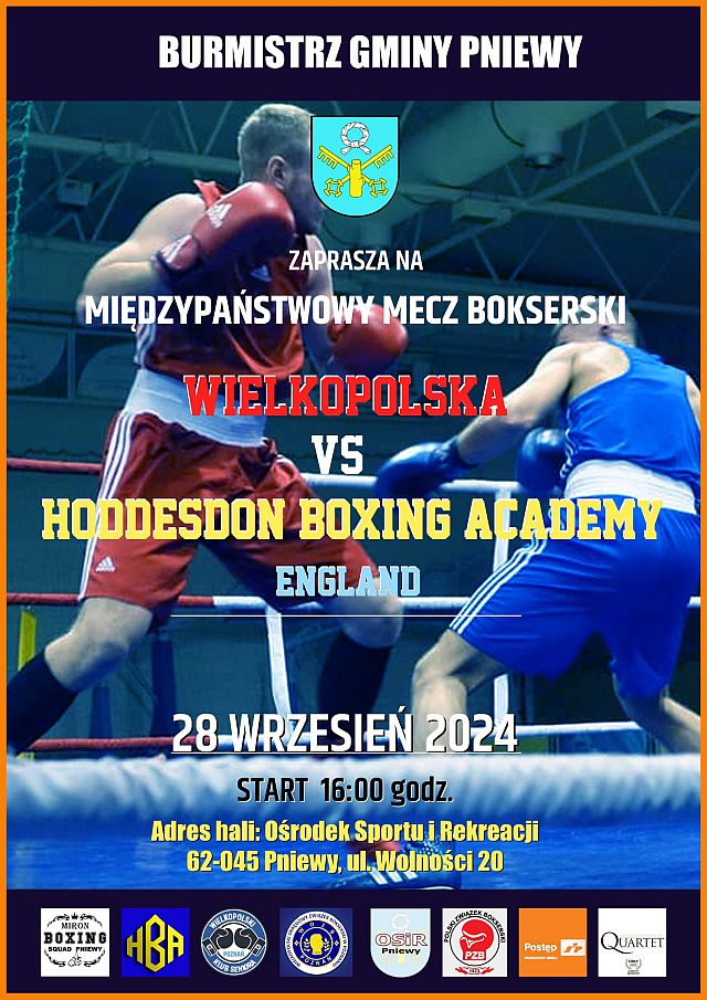 międzypaństwowy Mecz Wielkopolska vs. Hoddesoon Boxing Academy