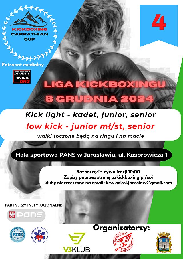 Carpathian CUP Jarosław Liga Kickboxingu Jacek Bronowski