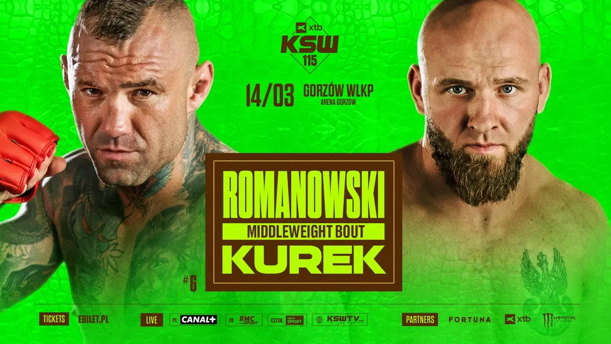 Tomasz Romanowski poznał rywala na galę XTB KSW 116