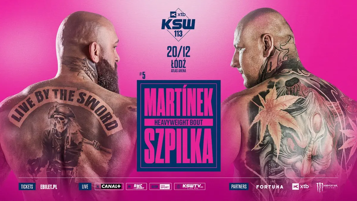 'Czarnobrody' rywalem Artura Szpilki na galę XTB KSW 113