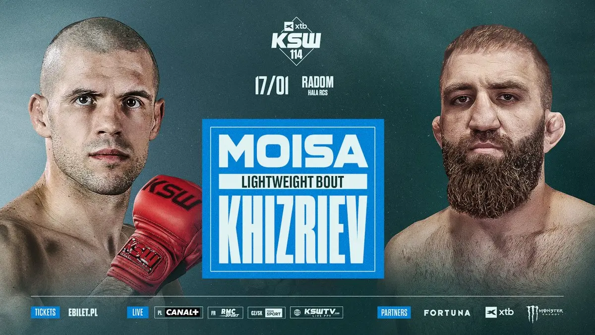 Oleksandr Moisa przywita w KSW niepokonanego Irasa Khizrieva