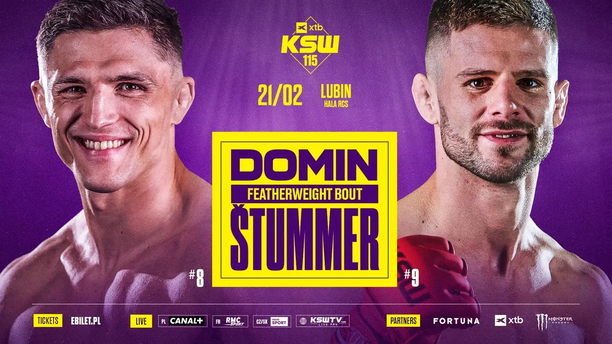 Michał Domin zmierzy się z Josefem Štummerem na gali XTB KSW 115