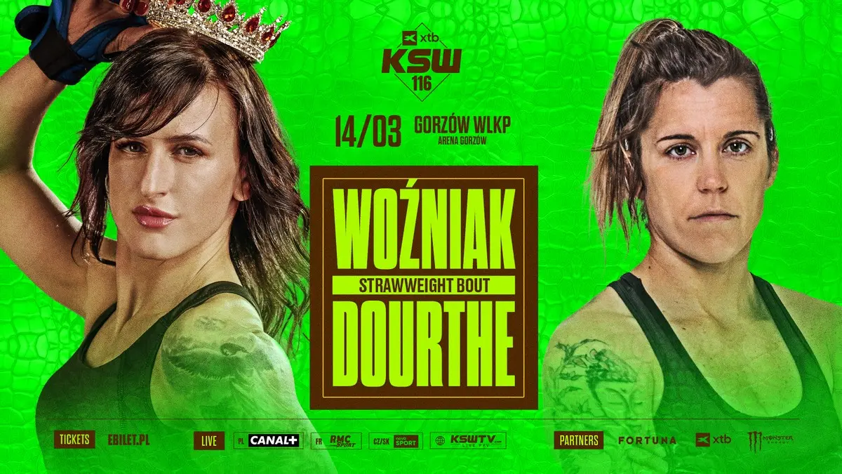 Ewelina Woźniak poznała rywalkę na galę XTB KSW 116