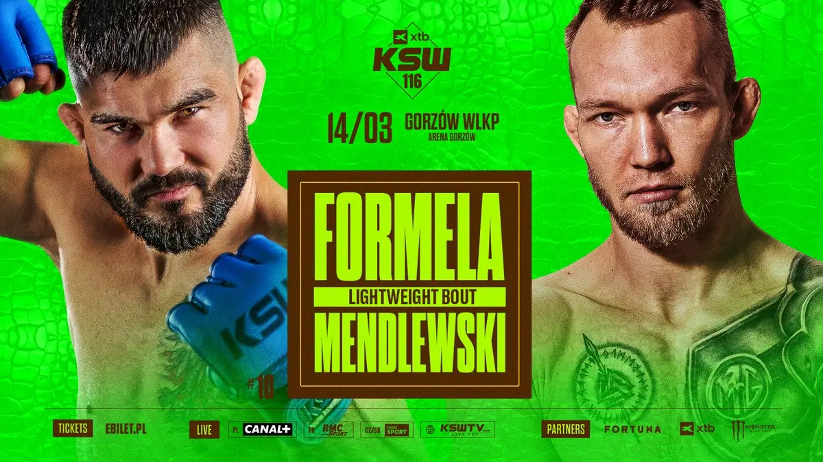 Kacper Formela przywita w KSW Krzysztofa Mendlewskiego