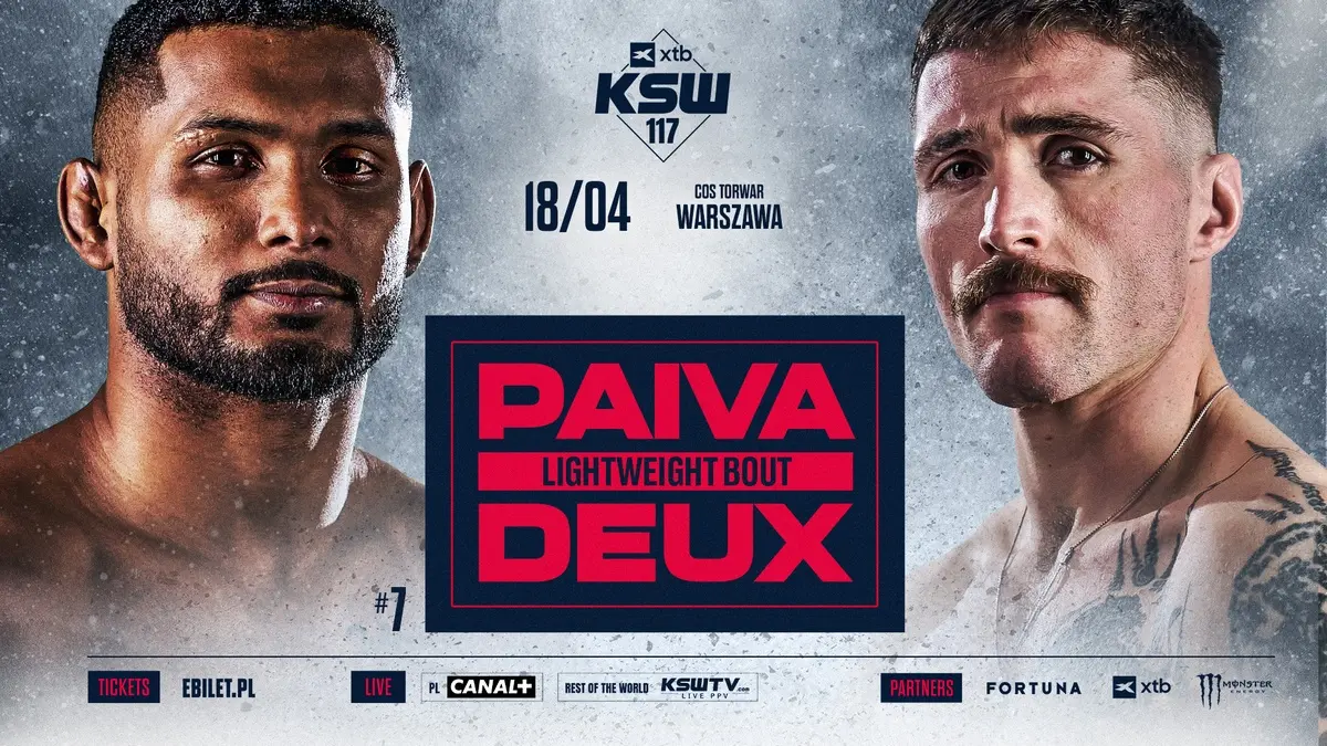 Brazylijsko-francuski pojedynek dodany do karty walk gali XTB KSW 117