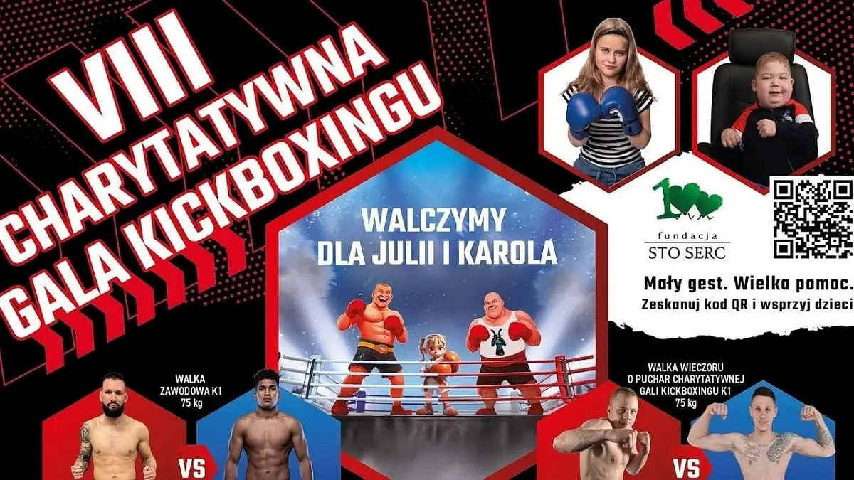 Na żywo:  VIII Charytatywna Gala Kickboxingu z Ceremonią ważenia