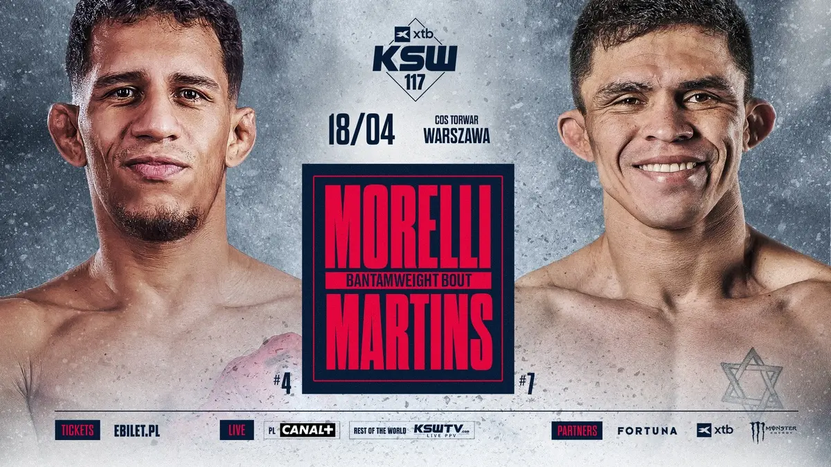 Zestawienie byłych pretendentów do pasa zamyka kartę walk gali XTB KSW 117