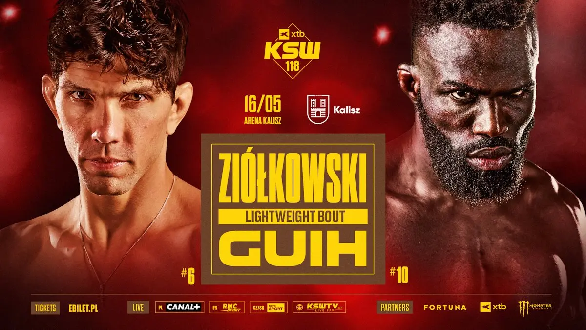 Marian Ziółkowski wróci do klatki na gali XTB KSW 118 w Kaliszu