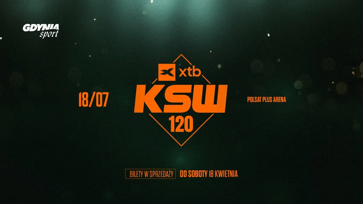 KSW wraca do Gdyni! Już w lipcu gala XTB KSW 120