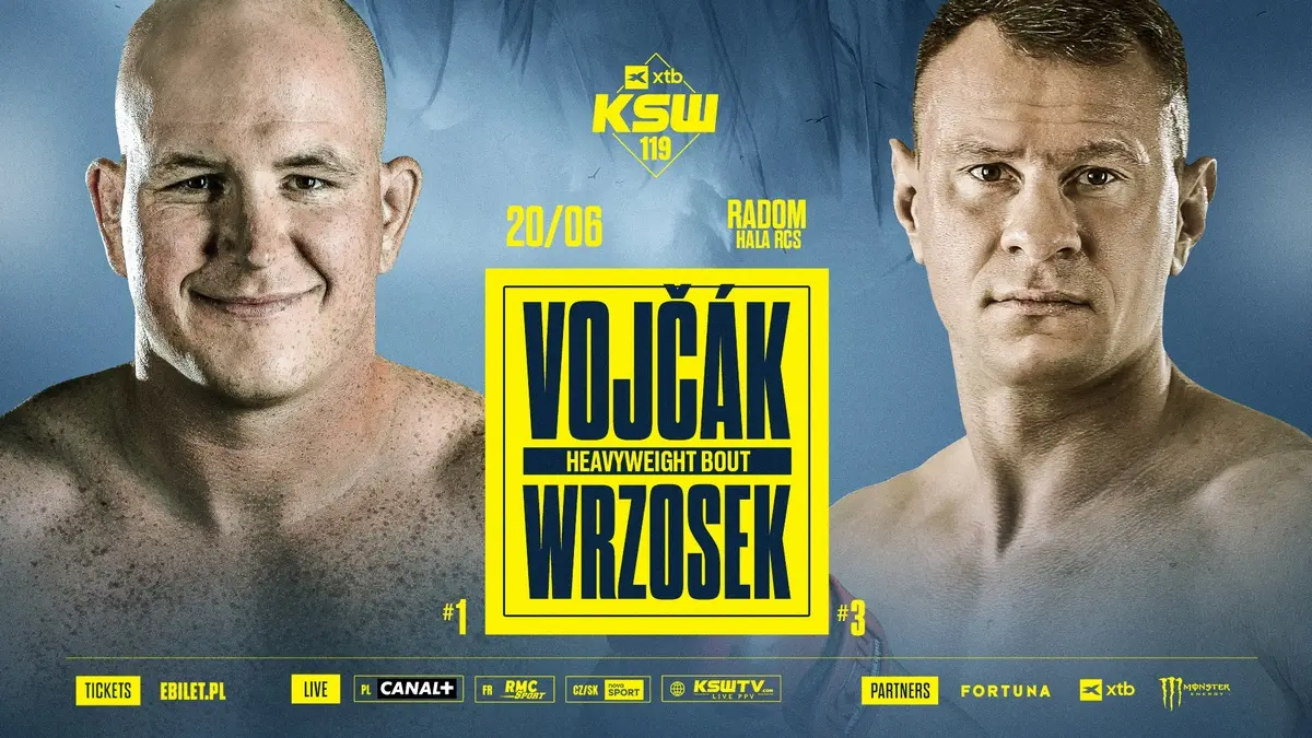 Starcie Vojčák vs. Wrzosek w karcie walk gali w Radomiu. Ruszyła sprzedaż biletów