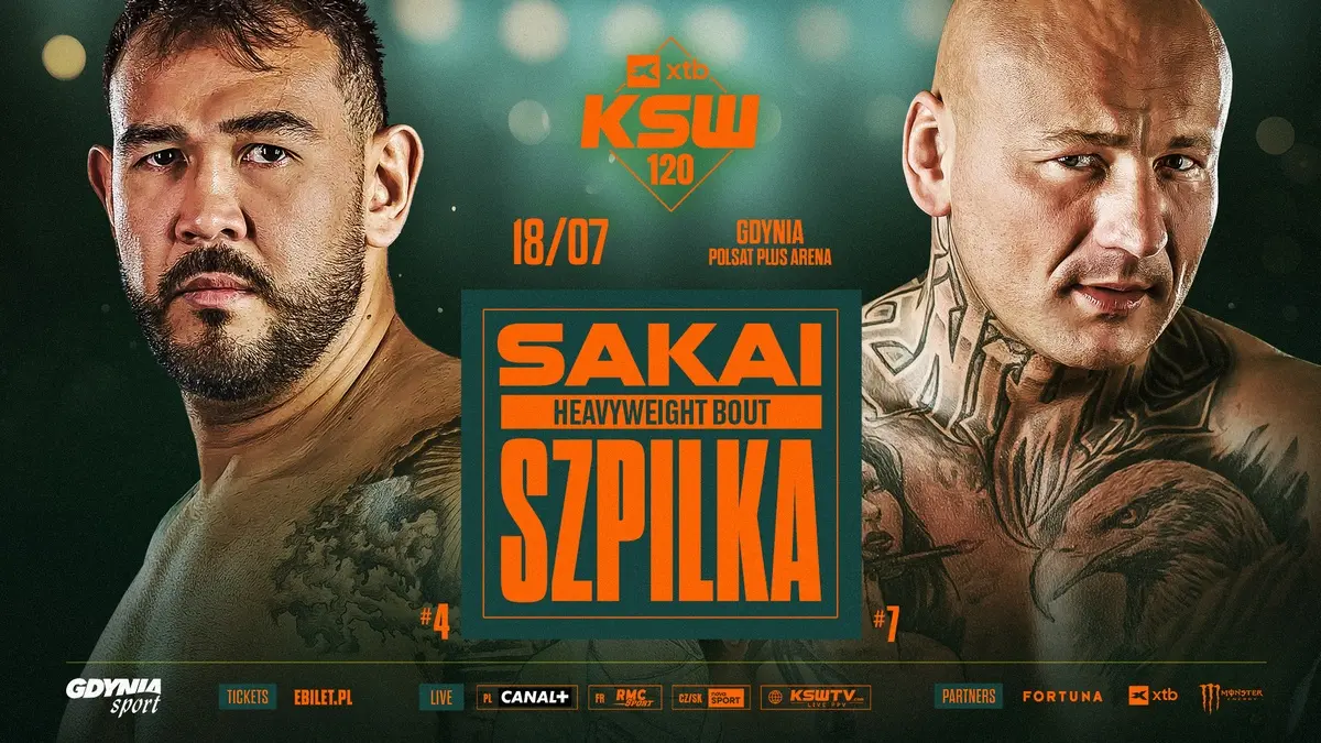 Augusto Sakai rywalem Artura Szpilki na gali XTB KSW 120 w Gdyni