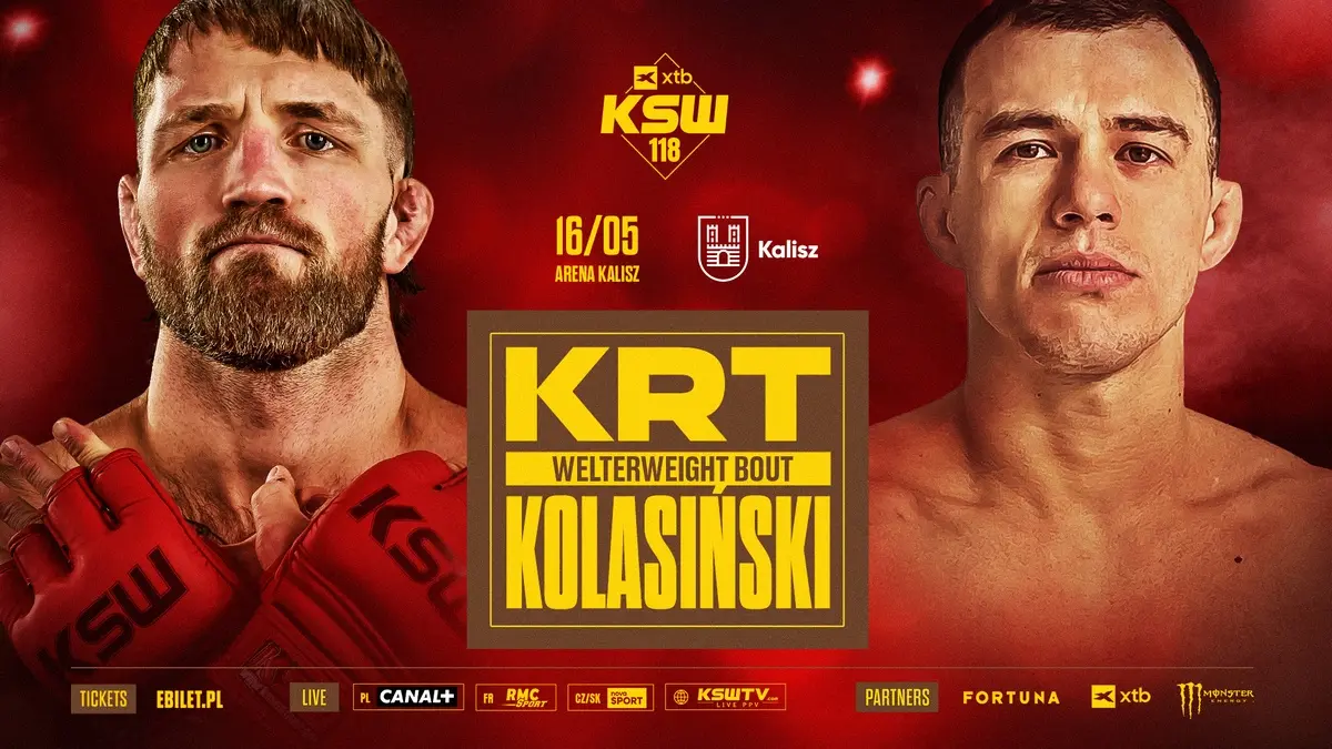 Steven Krt z nowym rywalem na galę XTB KSW 118