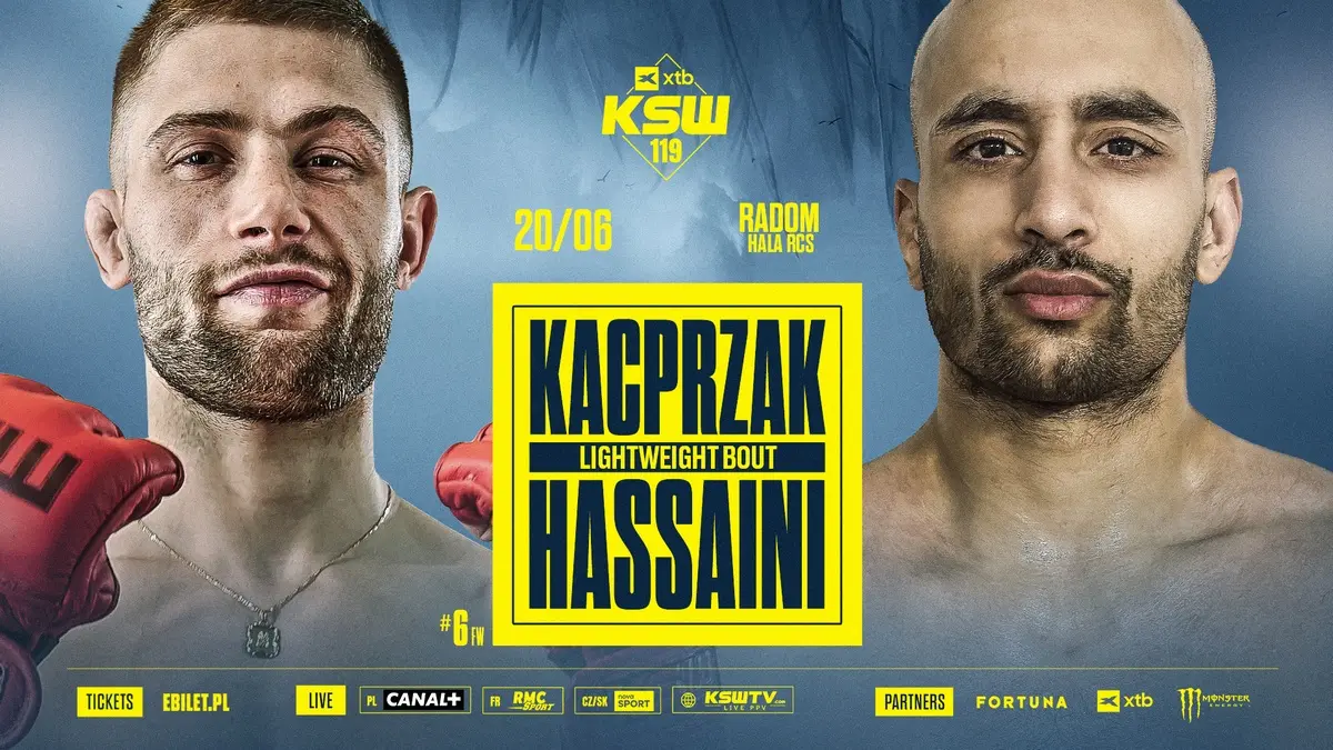Piotr Kacprzak z nowym przeciwnikiem na galę XTB KSW 119