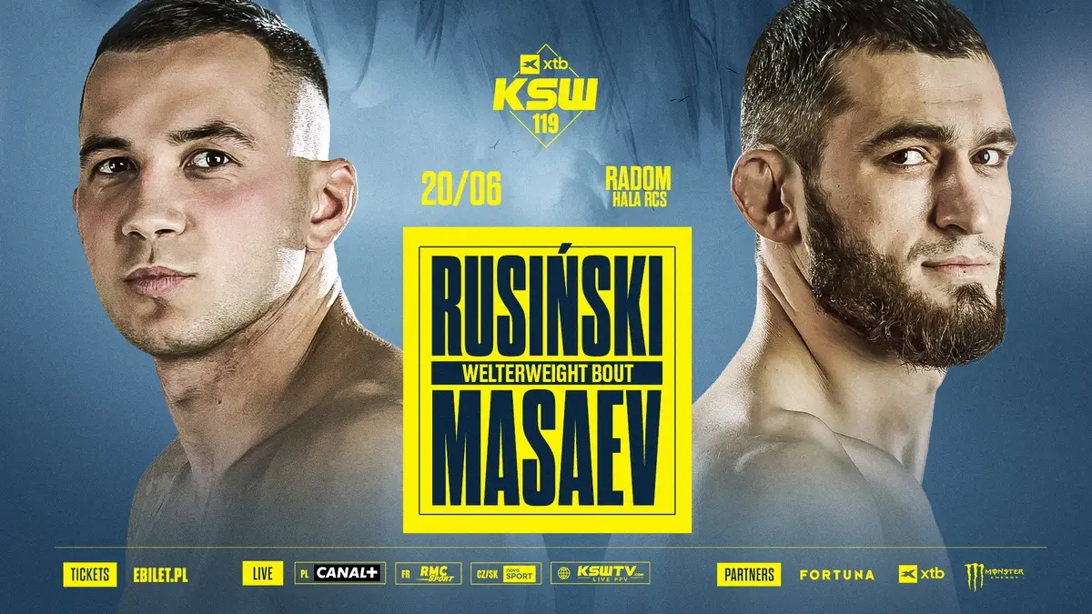 Dziesiąte starcie dodane do karty walk gali XTB KSW 119
